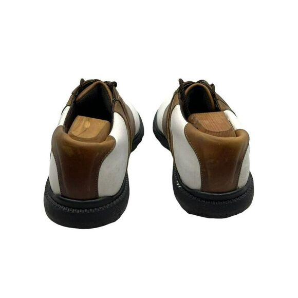 Footjoy Mens 58049 Golf Shoes Super Lites Saddle Multicolor Leather Low Top 9.5N - Picture 3 of 16